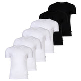 JOOP! Men's T-shirts, round neck, 6-pack - everyday, undershirt, cotton stretch