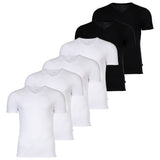 JOOP! Men's T-shirts, V-neck, 6-pack - Everyday, undershirt, cotton stretch
