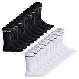 Jack & Jones Men's Tennis Socks 10-pack - JACBASIC LOGO TENNIS SOCK, One Size
