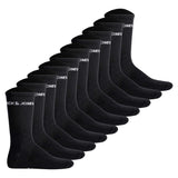 Jack & Jones Men's Tennis Socks 10-pack - JACBASIC LOGO TENNIS SOCK, One Size