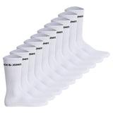 Jack & Jones Men's Tennis Socks 10-pack - JACBASIC LOGO TENNIS SOCK, One Size