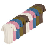 JACK&JONES Men's T-shirt, pack of 10 - JPRBLABRODY TEE CREW NECK 10PK, short sleeve, crew neck, cotton