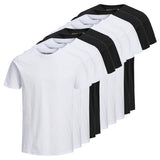 Jack & Jones Men's T-Shirt, 10-Pack - JJEORGANIC BASIC TEE O-NECK, short sleeve, organic cotton