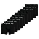 JACK&JONES Men's Boxer Shorts, 10-Pack - JACHUEY TRUNKS PLUS, Cotton Stretch
