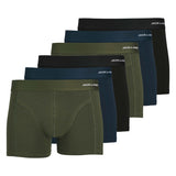 JACK&JONES Herren Boxershorts, 6er Pack - JACBASIC BAMBOO TRUNKS, Viskose-Baumwoll-Mix
