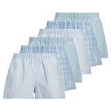 JACK&JONES men's woven boxer shorts, pack of 6 - JACMILANO WOVEN BOXERS 6 PACK , cotton