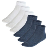 FALKE children's sneaker socks, 6-pack - Happy, short socks, single-coloured