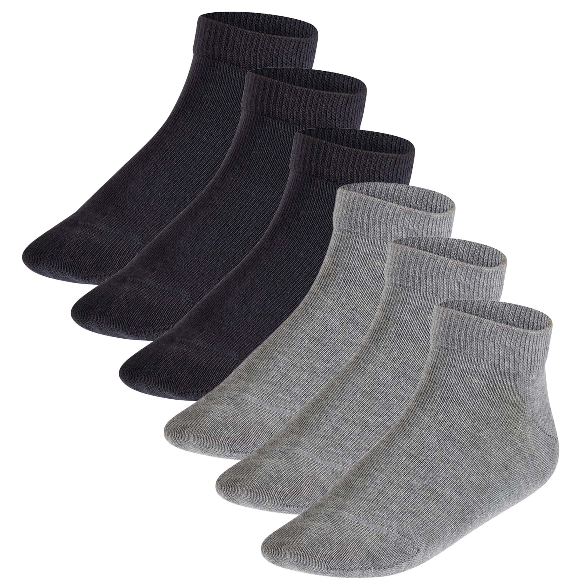 FALKE children's sneaker socks, 6-pack - Happy, short socks, single-coloured
