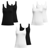 CALIDA women's tank top 2 pack - Essential Cotton, undershirt, top, jersey, single-colored