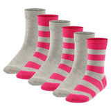 FALKE children's socks, 6-pack - Happy Stripe, short socks, striped