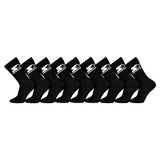 STARTER Unisex Socks, 9-Pack – Crew Socks, Logo, Cotton Blend