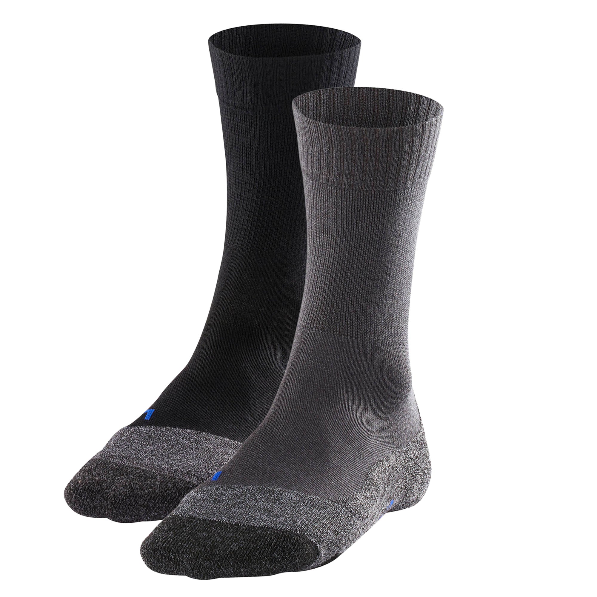 FALKE Men’s Trekking Socks Pack of 2 – TK2 Explore Cool Men, Hiking Socks, Medium Cushioning