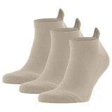 FALKE Unisex Sneaker Socks 3 pack - Cool Kick, Socks, Polyester, single-colored, short 
