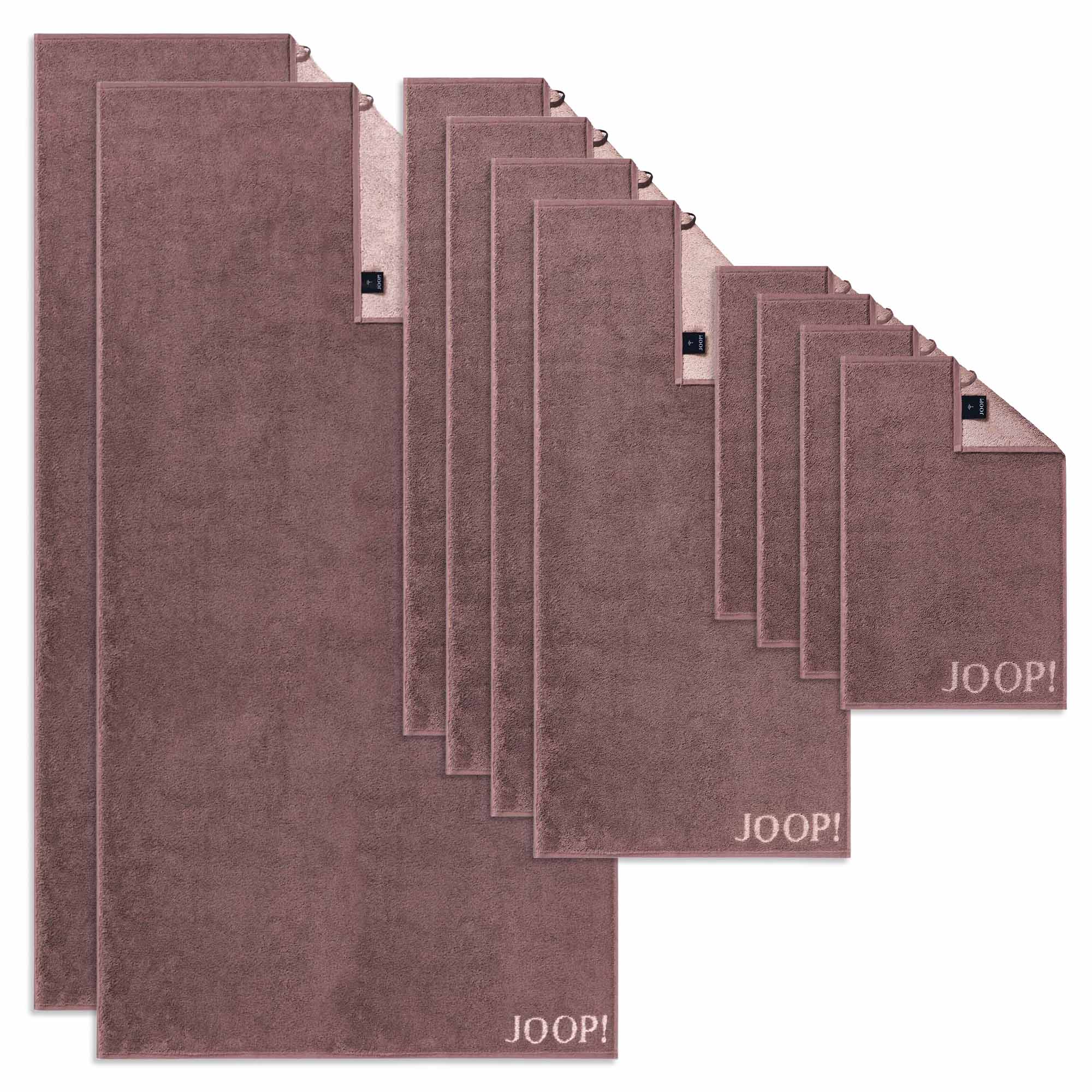 JOOP! Handtuch Set, 10-tlg. - J! Joop! Contour, 2x Duschtuch, 4x Handtuch, 4x Gästetuch