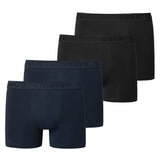 SCHIESSER Boys Shorts 4-Pack - Series 95/5, Solid Color, Organic Cotton