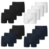 SCHIESSER Boys Shorts 4-Pack - Series 95/5, Solid Color, Organic Cotton
