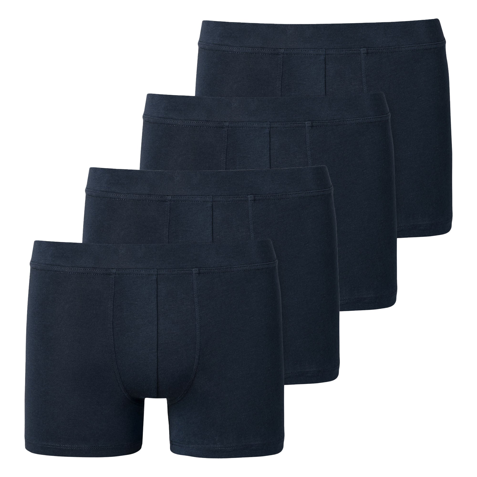 SCHIESSER boys Boxerhorts, pack of 4 - underpants, pants, cotton stretch, 140-176