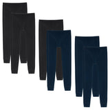 SCHIESSER Men's Long Underpants Pack of 2 - ‘95/5’, Single Jersey, Cotton Stretch