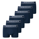 SCHIESSER Herren Shorts 6er Pack - Serie "95/5", Logobund, S-XXL
