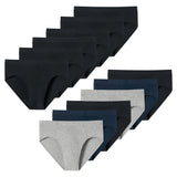 SCHIESSER Men's Briefs, 6-pack - ‘95/5’, Supermini Briefs, Stretch Cotton