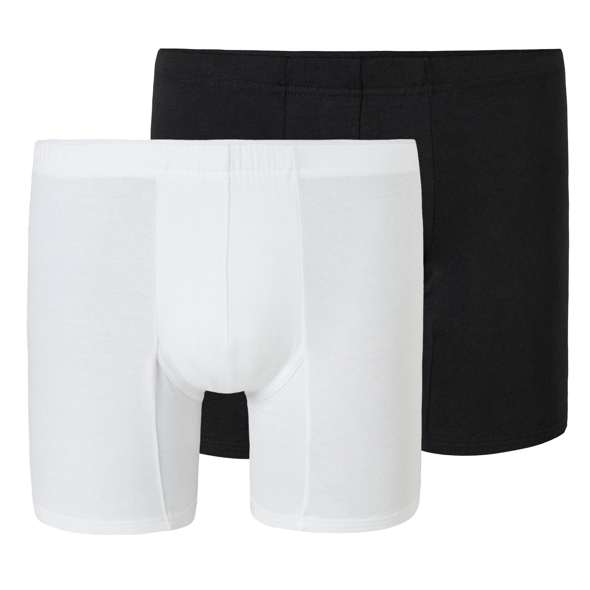 SCHIESSER Herren Boxershorts  2er Pack - Premium Cotton-Shorts, Retro, Baumwoll Stretch