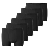 UNCOVER by SCHIESSER Herren Boxershorts, 6er Pack - UNCOVER Cotton, Shorts, Single Jersey