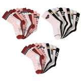 SCHIESSER girls' socks, pack of 10 – ‘Legwear Teens’, patterned, cotton blend