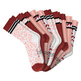 SCHIESSER girls' socks, pack of 10 – ‘Legwear Teens’, patterned, cotton blend