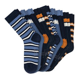 SCHIESSER boys' socks, pack of 10 – ‘Legwear Teens’, patterned, cotton blend