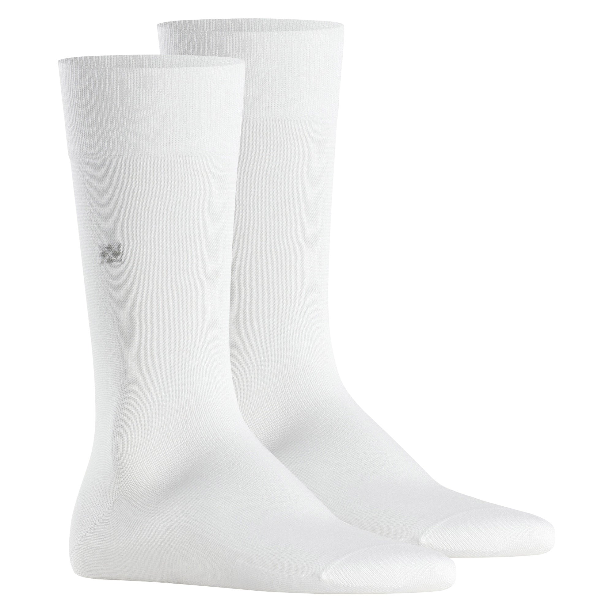 Burlington Herren Socken 2er Pack - DUBLIN, Kurzstrumpf, Logo, One Size, einfarbig
