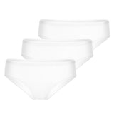 CALIDA Damen Slip 3er Pack - Natural Comfort, Regular Cut, einfarbig