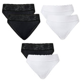 CALIDA Damen Slip 2er Pack - Iconics, Jazzpant, Spitze, Baumwolle