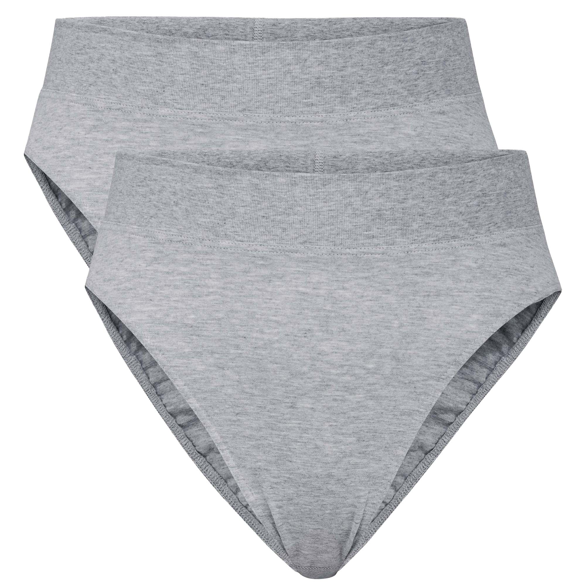 CALIDA Damen Slip, 2er Pack - Elastic, High Waist, Softbund, Single Jersey