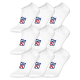 NFL Unisex Sneaker Socks, 9-Pack – NFL Shield 9Pack Sneaker Socks, Logo, Cotton Blend