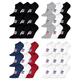 NFL Unisex Sneaker Socks, 9-Pack – NFL Shield 9Pack Sneaker Socks, Logo, Cotton Blend