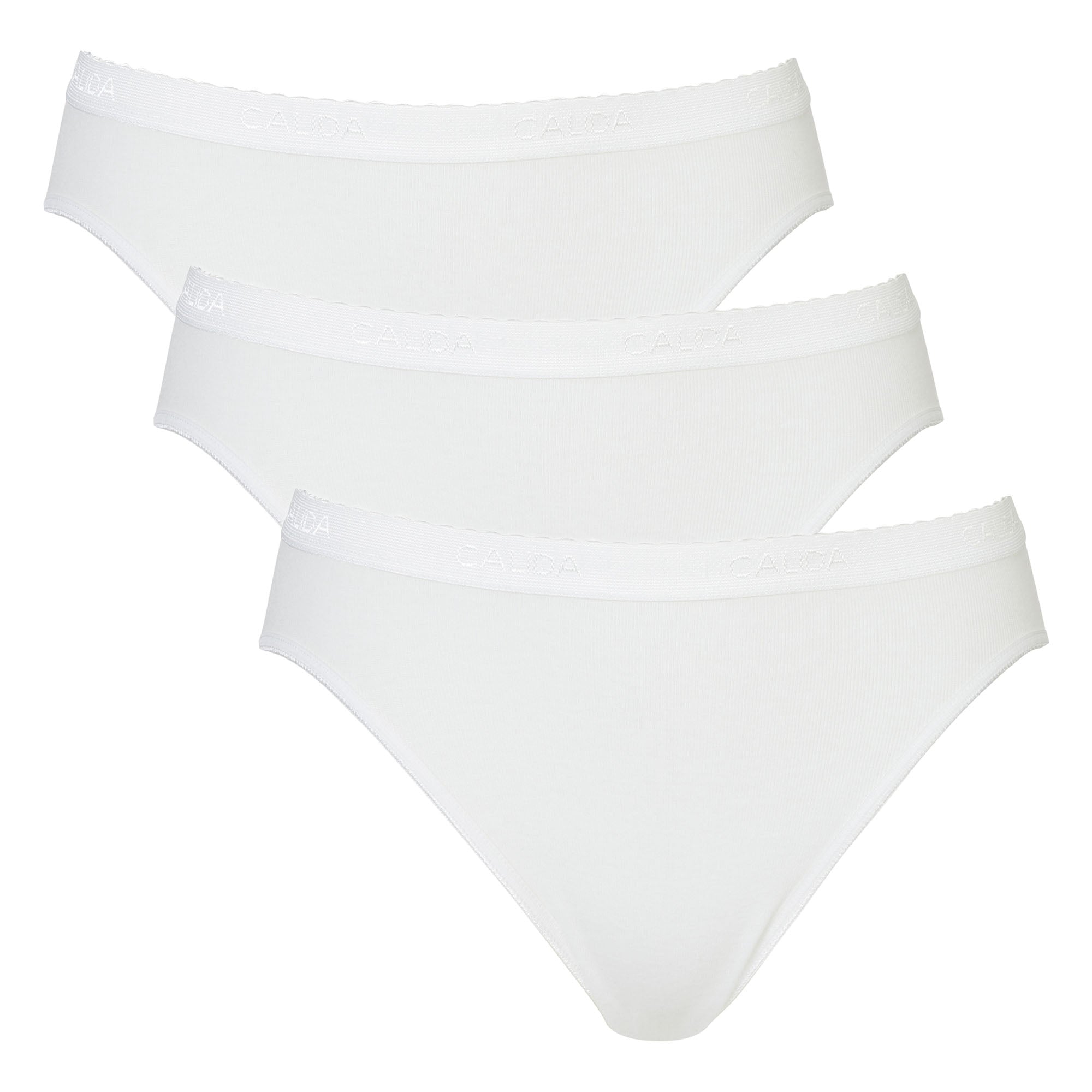 CALIDA Women Briefs Pack of 3 - Iconics, Jazzpant, Lace, Cotton
