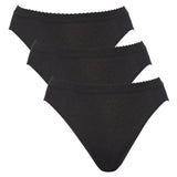 CALIDA Women Briefs Pack of 3 - Iconics, Jazzpant, Lace, Cotton