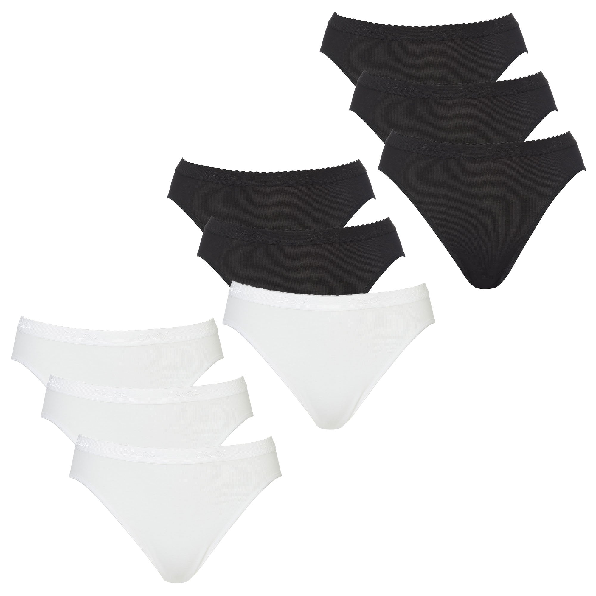 CALIDA Women Briefs Pack of 3 - Iconics, Jazzpant, Lace, Cotton