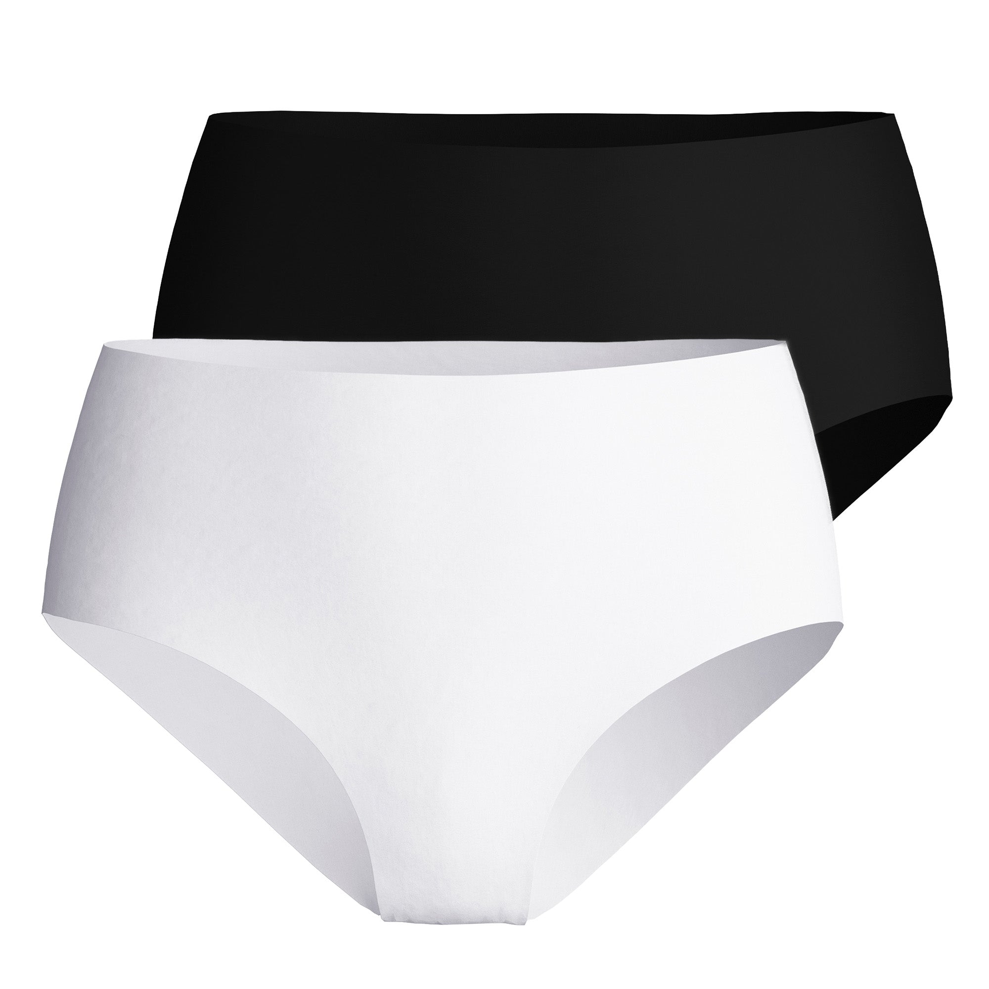 CALIDA Women Midi Briefs pack of 2 - Sleek Skin, Underwear, Plain Colour