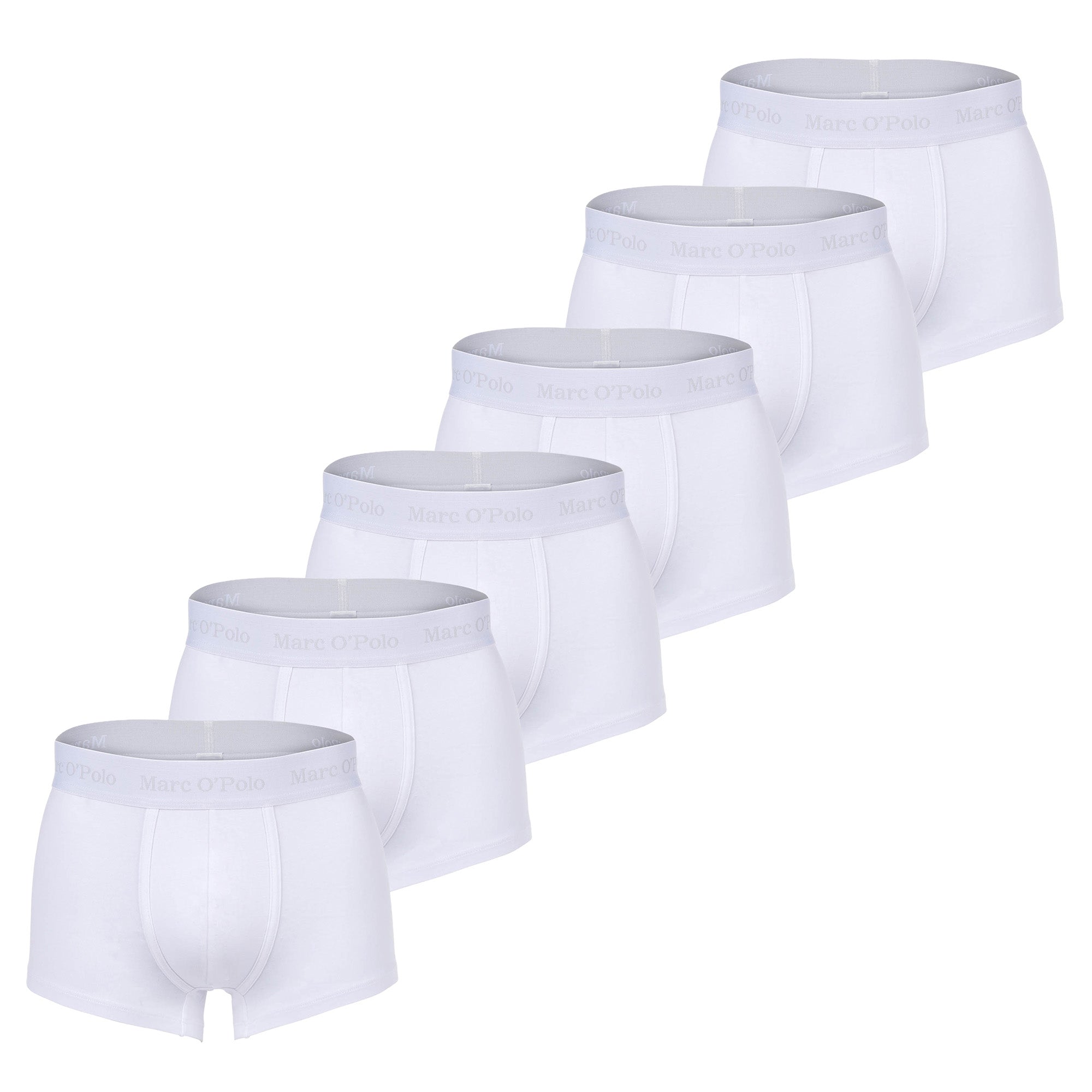 Marc O Polo men's boxer shorts, 6-pack - Trunks, organic cotton, stretch