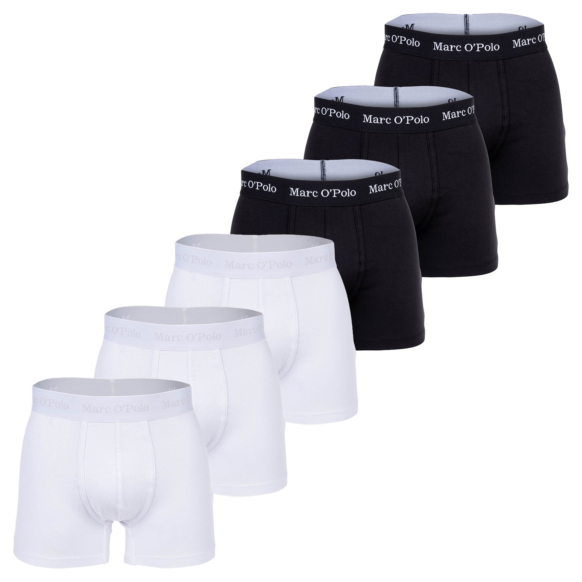 Marc O Polo Men's boxer shorts, pack of 6 - boxer, stretch cotton