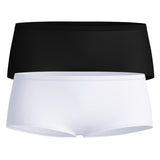 CALIDA Women Hipster Briefs Pack of 2 - Sleek Skin, Underwear, Plain Colour