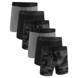 UNDER ARMOUR Herren Boxershorts, 6er Pack - Performance Tech Boxer Briefs - Novelty 6 in, Camouflage, Stretch