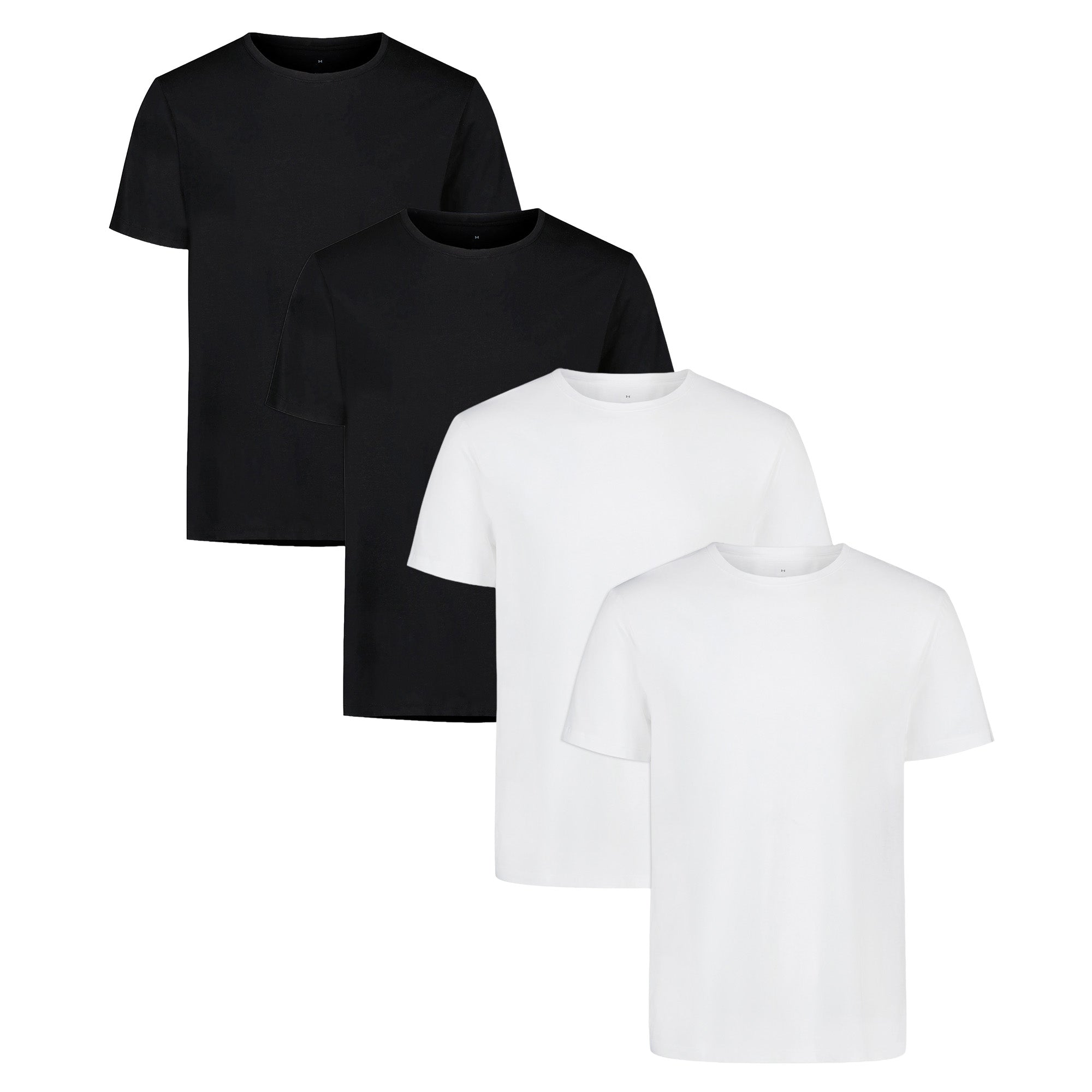 Under Armour Herren T-Shirt, 4er Pack - Performance Cotton Undershirts, einfarbig, Rundhals, Stretch