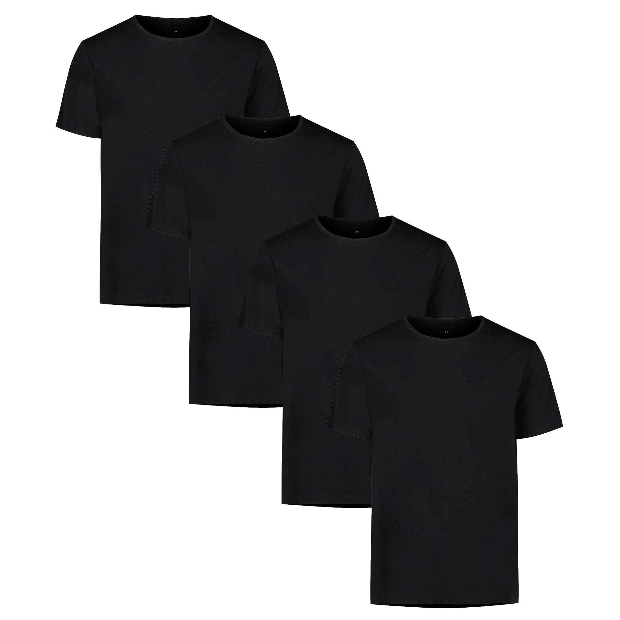 Under Armour Herren T-Shirt, 4er Pack - Performance Cotton Undershirts, einfarbig, Rundhals, Stretch