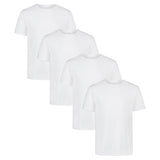 Under Armour Men's T-Shirt, 4-Pack – Performance Cotton Undershirts, solid color, crew neck, stretch