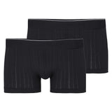 CALIDA Herren Boxershorts 2er Pack - Pure & Style, Elastikbund, einfarbig