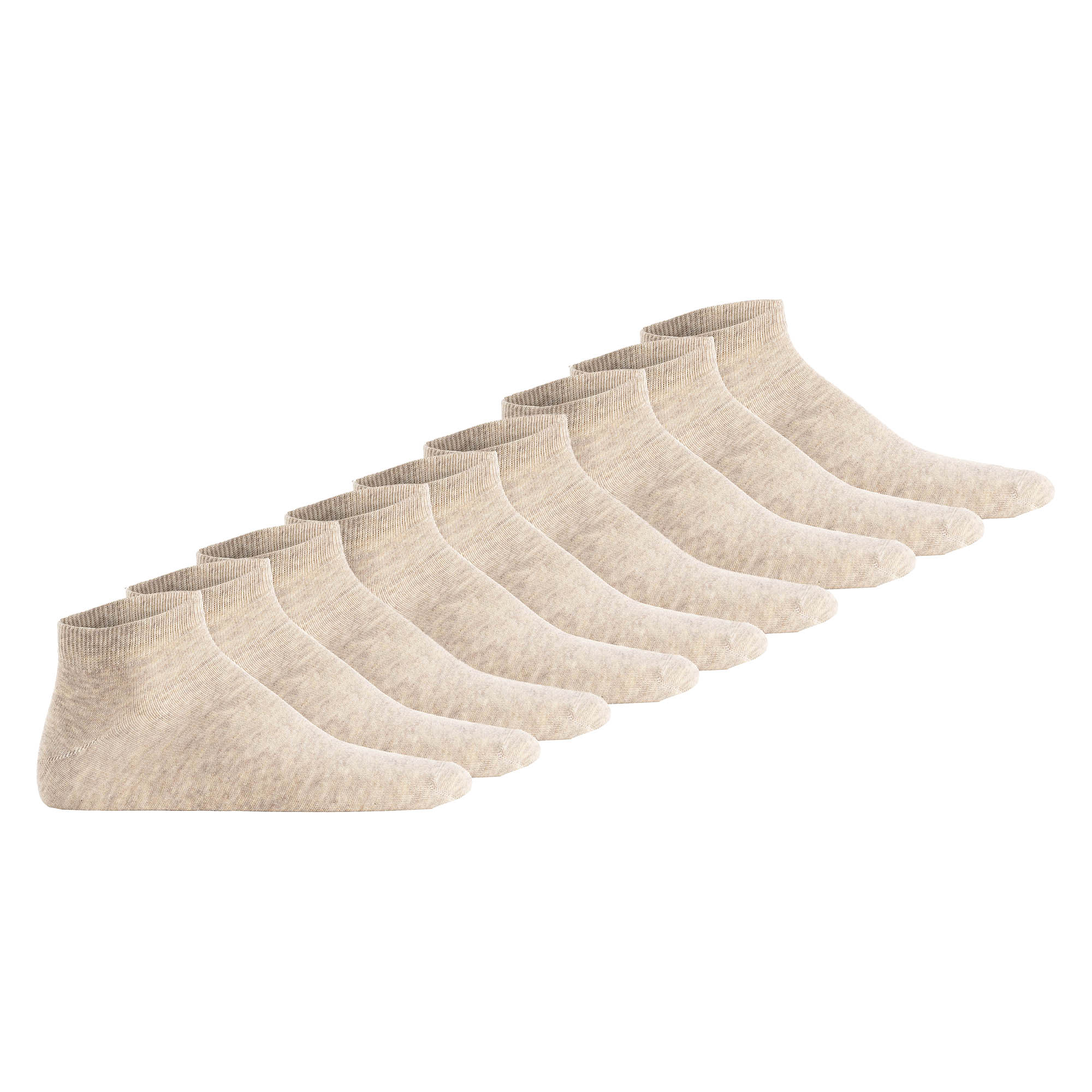 Hudson Unisex Sneakersocken, 9er Pack - Simply, kurze Socken, einfarbig