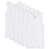 Sanetta Girls Undershirt 6-Pack - Shirt without Arms, Top, Organic Cotton, unicolored