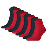 TOMMY HILFIGER Men's Quarter Socks, 8-pack - Sneaker, Plain